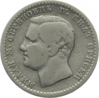 Serbien 50 Para 1875 -  Milan Obrenovich IV.